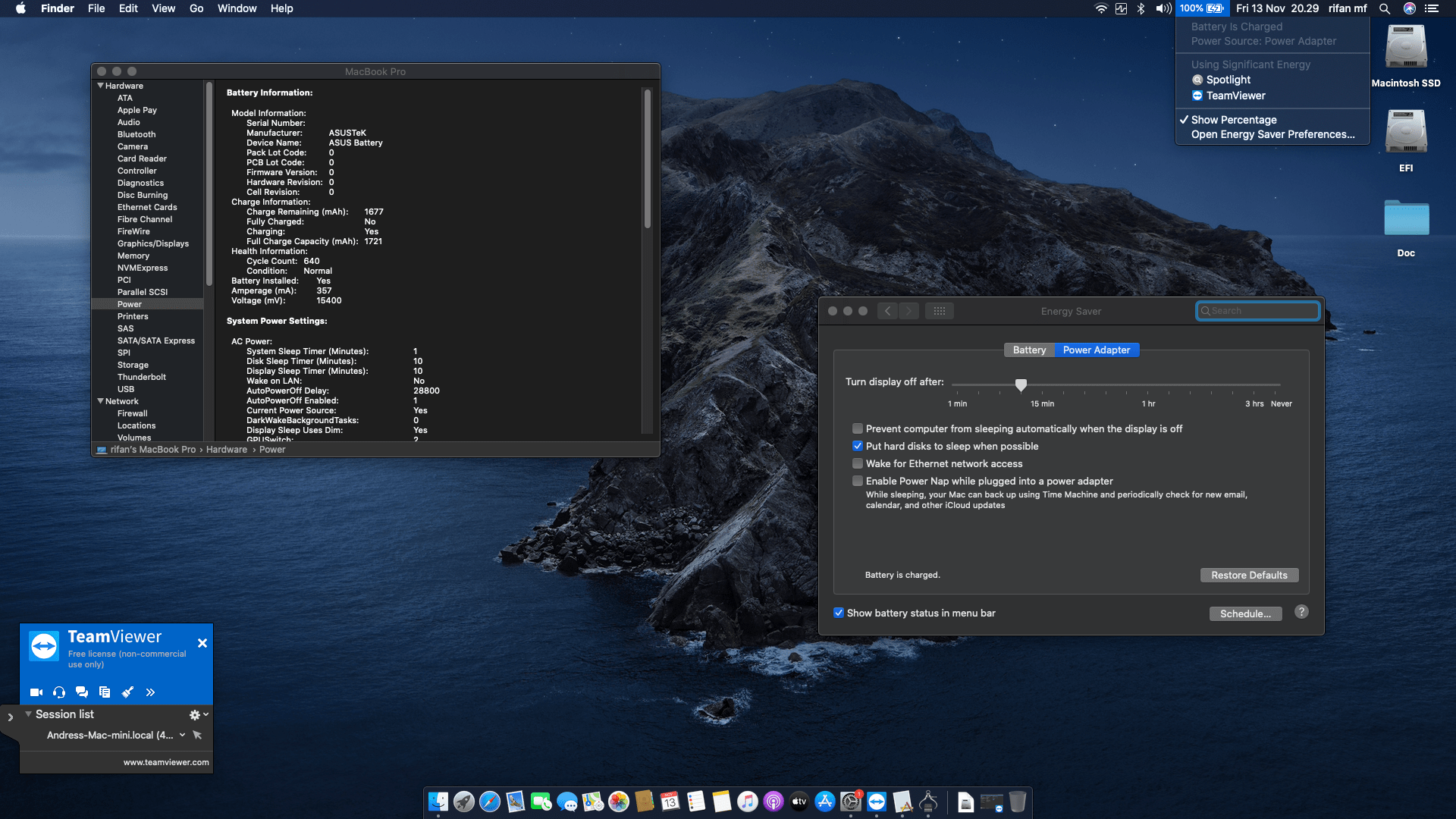 Asus ZenBook Pro UX550VD [KabyLake   Intel HD 620 + I2C]   OpenCore 6